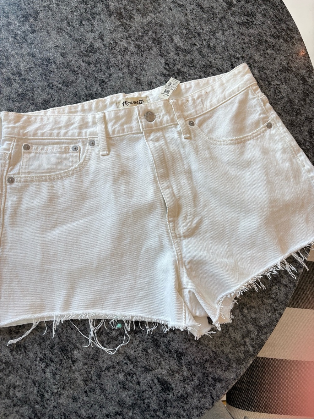 Denim Madewell Relaxed Shorts. NWT